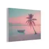 Zee - Boot - Zonsondergang PET vilt klein -3d