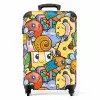 Monster met Stippen NBS - Handbagage koffer - Unisex middel -productfoto_recht