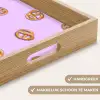Pretzels - Eten - Paars Dienblad Rechthoek middel -USP_HandgreepNL