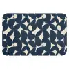 Modern - Geometrisch - Blauw WCmat klein 1009 -3d