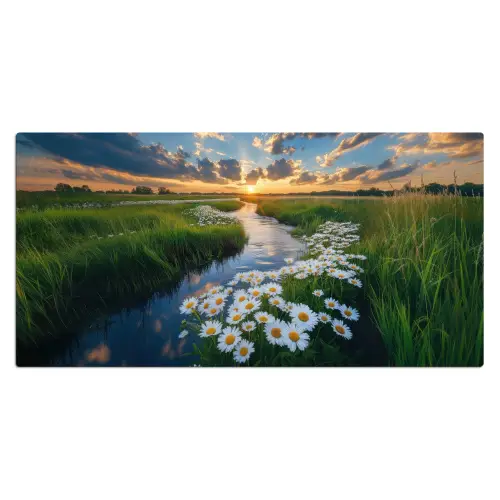 Beekje - Landschap - Margriet Muismat XXL klein -3d_leeg