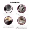 Fries - Hengst - Modern Inductie beschermer vinyl 3mm middel -zzzzzzz-cc-werking