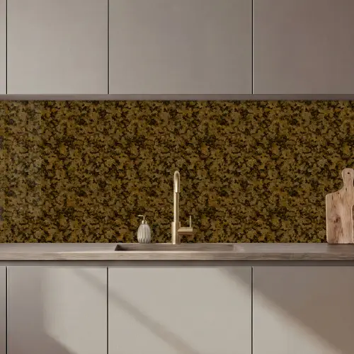 Bruin - Vlekken - Graniet keuken achterwand 2 middel 871 zz_3dshopping