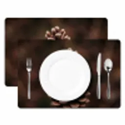 Dennenappel - Bos - Herfst - Bruin - Sfeervol Placemat vinyl groot -zzsfeer2_Kitchenyeah-website