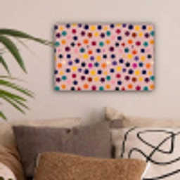 Cirkels - Patroon - Kleurrijk canvas 2cm klein 34 -sfeer1