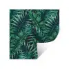 Bladeren - Inductie beschermer - Jungle - Tropical Muursticker klein -3d