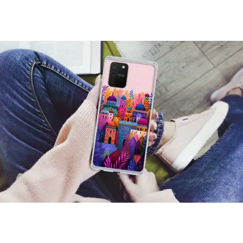 Kleurrijk paradijs - Levendig - Islamitisch Telefoonhoesje Samsung Galaxy S10 Lite klein -handS10Lite