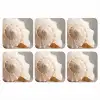 Schelp - Detail - Beige onderzetter kurk middel -3d