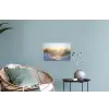 Strand - Zon - Duin - Gras - Zand - Horizon Muursticker klein -plant