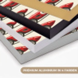 Raceauto - Retro - Rood Textielframe zwart klein 947 -USP_kleurenDE