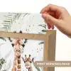 Giraffe - Natuur - Kinderen - Dieren Light Box met kabel (Kinderlampje) klein -USP_websiteprintNL