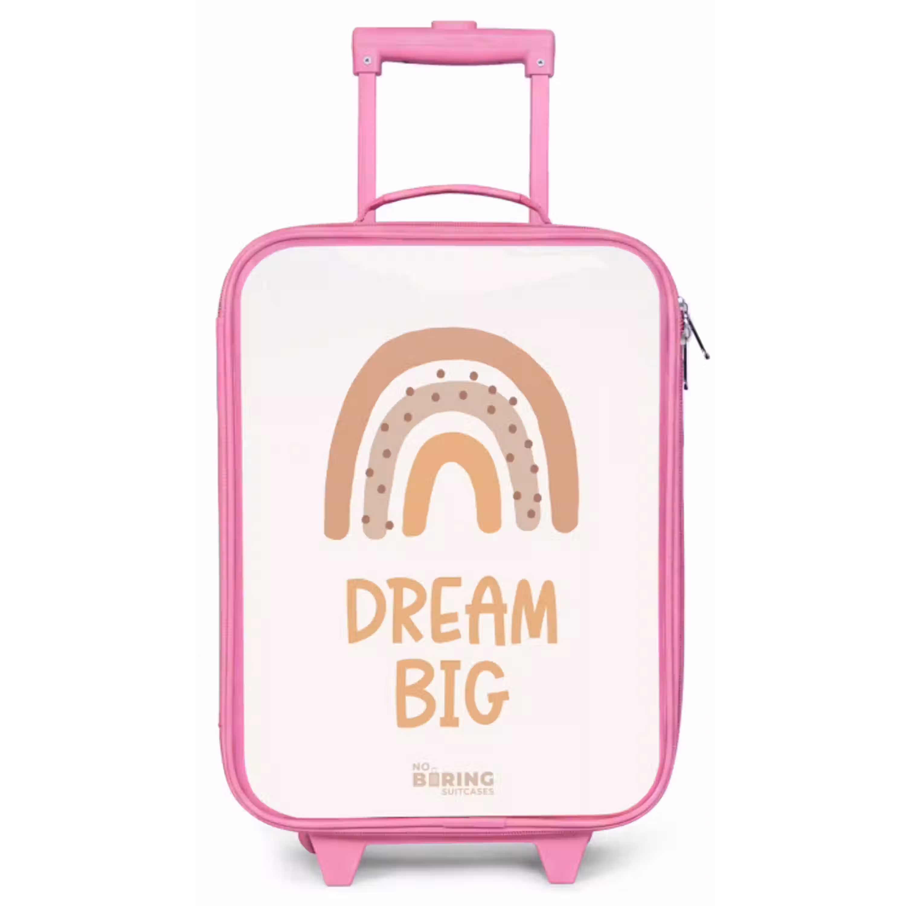 Regenboog met de quote 'Dream Big' Kinderkoffer - Roze klein -zz3dotto