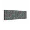 Spat - Abstract - Oranje - Groen canvas 2cm klein 828 -z3d