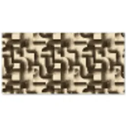 Abstract - Retro - Zwart Balkonbeschermer Duitsland klein 596 -zz_3d