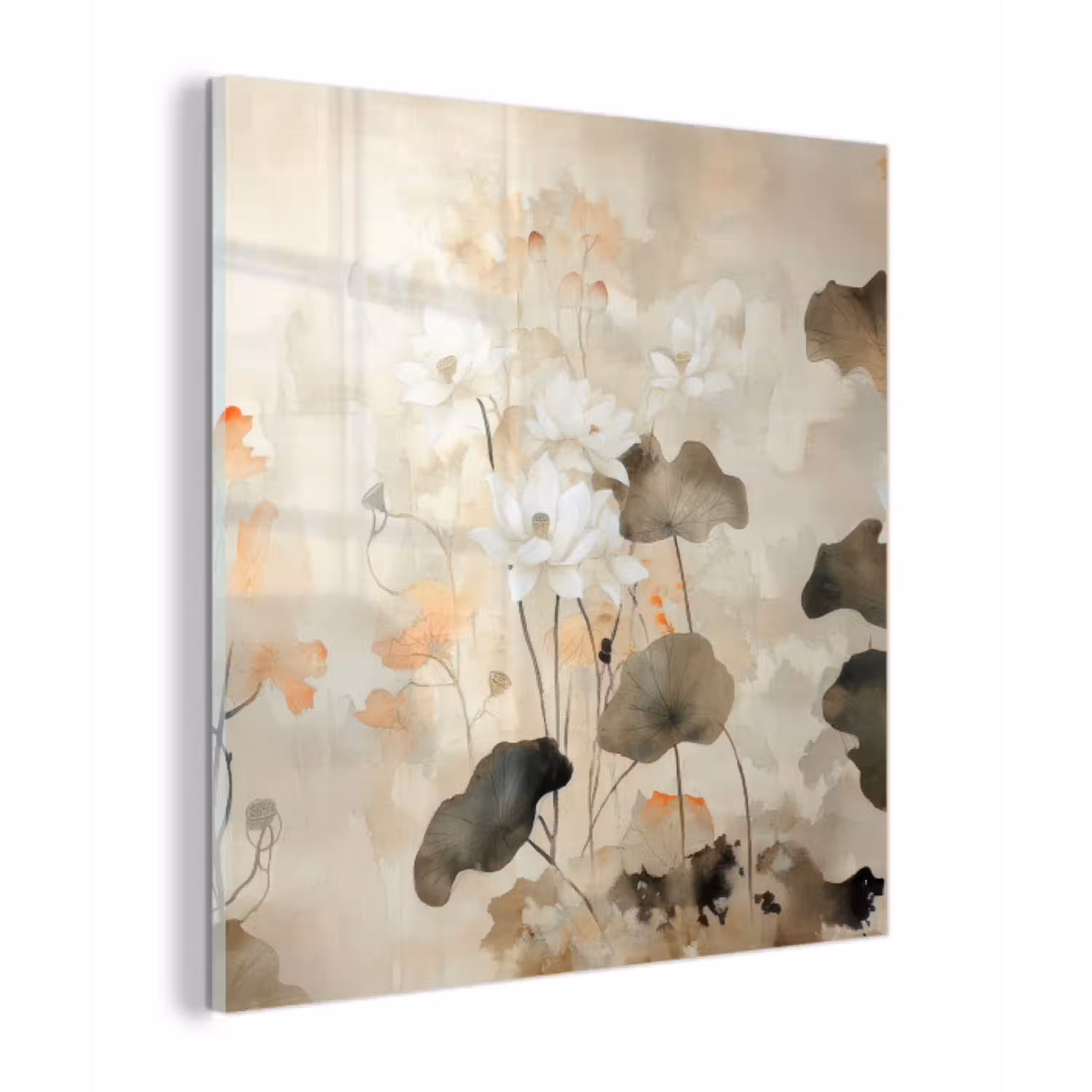 Bloemen - Japandi - Wabi sabi plexiglas 5mm klein -z3d