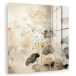 Bloemen - Japandi - Wabi sabi plexiglas 5mm klein -zzzproduct_nieuw