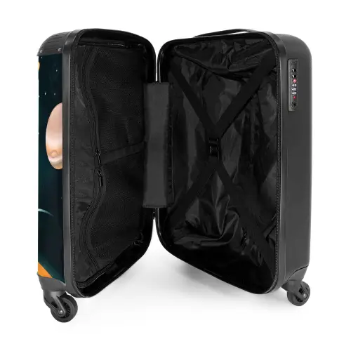 Saturnus space NBS - Handbagage koffer - Unisex middel -binnenkant