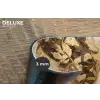 Vrouw - Goud - Abstract - Textuur Placemat vinyl groot -closeup