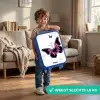 Magenta monarch Kinderkoffer - Blauw klein -sfeer2_NL