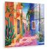 Geel - Blauw - Oranje - Huis plexiglas 5mm klein -zzzproduct_nieuw