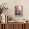 Lavendelbloemen - Paars - Zonlicht Light Box met kabel (Tafellamp) klein -sfeer2