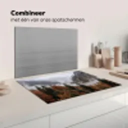 Bergen - Vallei - Mist - Herfst - Natuur Inductie beschermer vinyl 3mm klein -wsfeer7_website