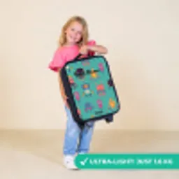 Robo rave Kinderkoffer - Zwart klein -sfeer2_UK