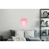 Home - Letters - Groot - Roze Muursticker klein -slaapkamer