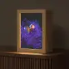 Koraal - Vis - Oranje - Zee Light Box met kabel (Tafellamp) klein -z3d_website