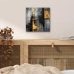 Modern - Goud - Grijs - Patroon aluminium wit klein -sfeer3