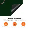 Tekstwolkje - Donkergroen - BLAH BLAH BLAH Inductie beschermer vinyl 3mm klein -zzzzzzz-td-onderkant
