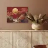Volle maan - Landschap - Waterval PET vilt klein -sfeer4