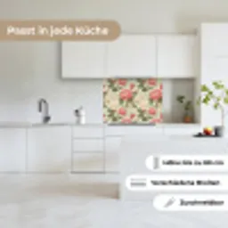 Klassiek - Botanisch - Veelkleurig keuken achterwand 2 middel 865 -sfeer4_DE