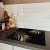 Gouden Elegantie van de Tropen Inductie beschermer vinyl 3mm groot -sfeer3