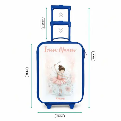 Ballerina - Elf - Fee Kinderkoffer - Blauw klein -productfoto_formaten