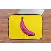 Banaan - Grafisch - Geel laptophoes neopreen klein -tafel