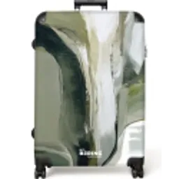 Natuur - Abstract - Groen - Penseelstreken NBS - Large koffer - Volwassenen Unisex groot -zzzzzzzzkaufland2