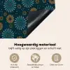 Blauw - Patroon - Retro Inductie beschemer met haakjes klein 777 -ky-onderkant-nl