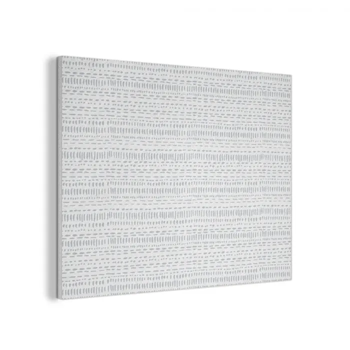 Grijs - Patroon - Stippen PET vilt klein 837 -3d