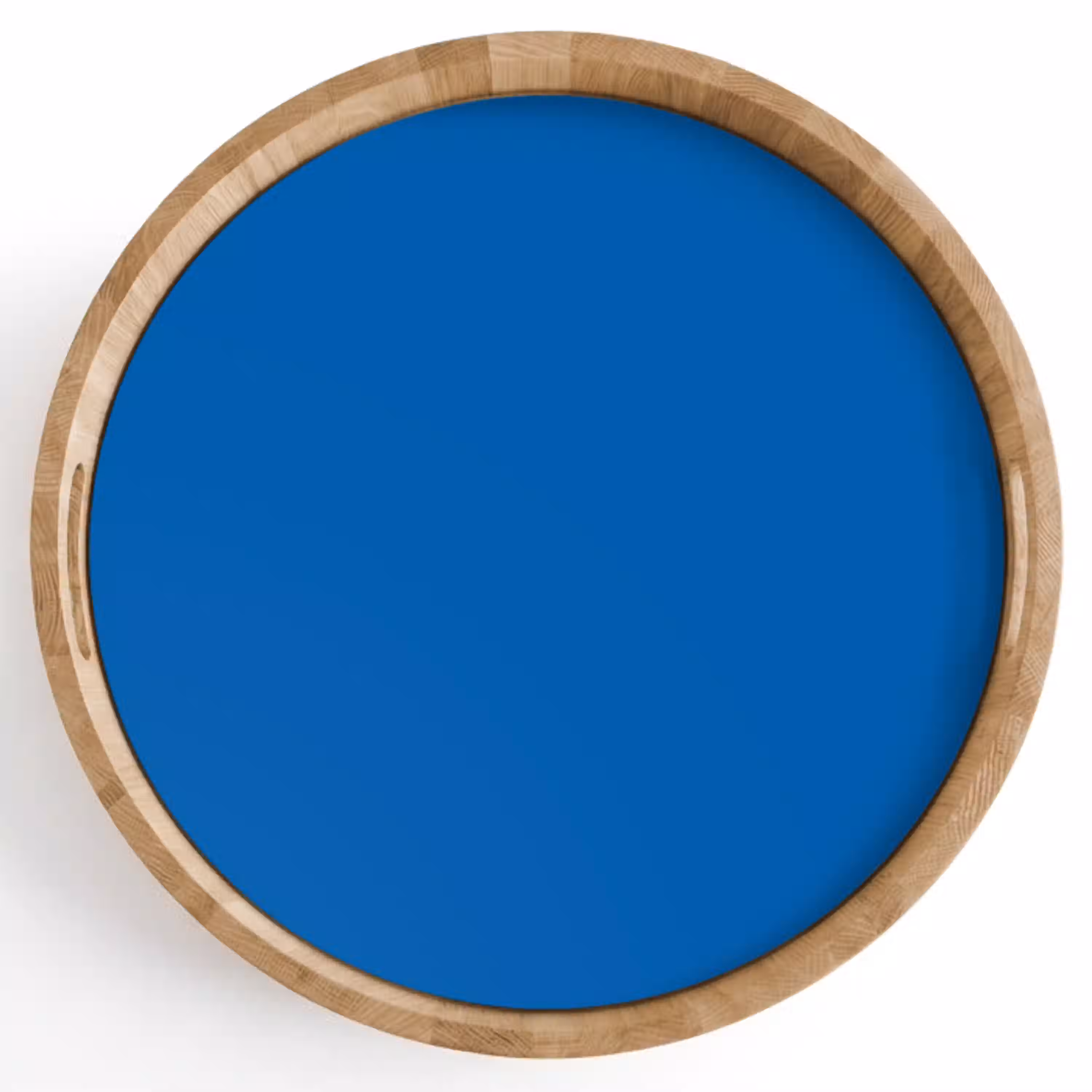 Classic - Azure - Blauw Dienblad Rond middel 914 -z3d_shopping