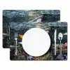 Mozaïek - Walvis - Koraal - Water Placemat vinyl groot -zzsfeer2_Kitchenyeah-website