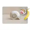 Schelp - Spiraal - Beige Placemat vinyl groot -zzzproduct_Kitchenyeah-website