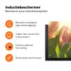 Tulpen - Roze - Zonnestralen Inductie beschermer vinyl 3mm klein -zzzzzzz-td-ups