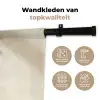 Granen - Hout - Kom - Beige Wandkleed katoen klein -sfeer2