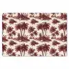 Tropisch - Geometrisch - Bordeauxrood Placemat vinyl groot 368 -zzsfeer1_Kitchenyeah-website