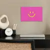 Smiley - Vrolijk - Roze poster papier klein -sfeer1