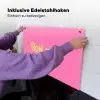 Roze - Groene Bonjour - art-deco Inductie beschemer met haakjes klein -ky-ophangen-de