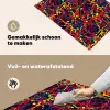 Waterverf - Rood - Geel Inductie beschemer met haakjes klein 777 -ky-schoon-nl