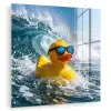 Badeend - Stoer - Golven plexiglas 5mm klein -zzzproduct_nieuw