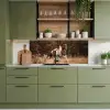 Paard - Bruin - Gras keuken achterwand 2 middel -sfeer3